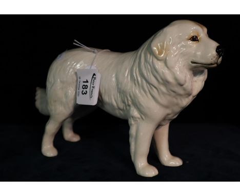 Sylvac ceramics study of a model of a dog possibly Great Pyrenees.(B.P. 21% + VAT) 