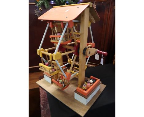 The following items of handmade wooden toys and models were made and exhibited by John C Davies deceased of Hakin Milford ,Ha