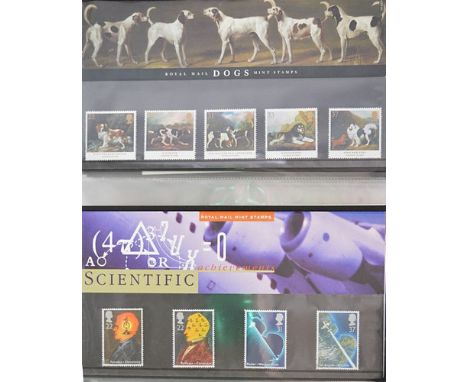Stamps:  an album of Royal Mail presentation pack and two albums of first day covers (3).