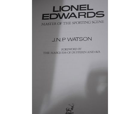 J M P Watson, Marvel Edwards, Master of the Sporting Scene, Snaffles on Racing and Point to Pointing and other modern books o