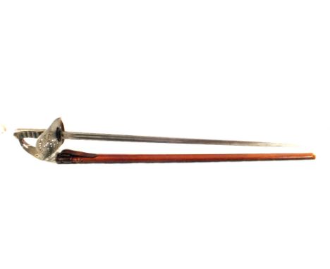 An 1897 model Infantry Officers' sword and scabbard