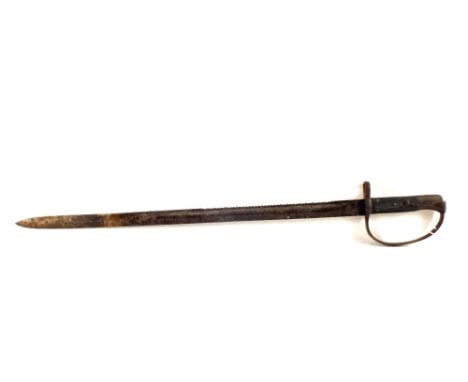 A model 1879 Artillery sword bayonet by Wilkinson (no scabbard) and blade with old repair