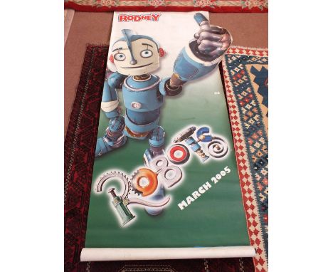 A vinyl film roller poster, Robots 2005