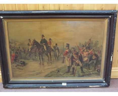 Four large boxes full of WWI and WWII framed photographs, scrolls, documents, display cases, etc, WWII propaganda booklets an