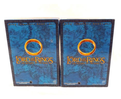 Two boxed New Line Cinema Lord of the Rings, The Return of the King