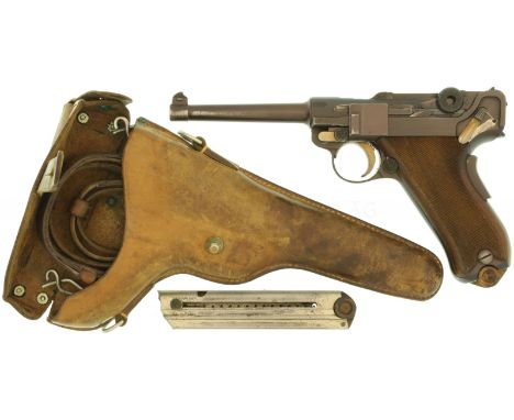  LL 120mm, tauchbrünierte Ganzstahlwaffe mit SA-Abzug, Bedienelemente gelb angelassen, V-Kimme, Dachkorn, Handballensicherung