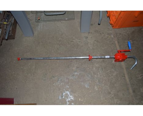 A rotary barrel pump