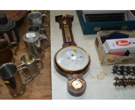 A barometer 