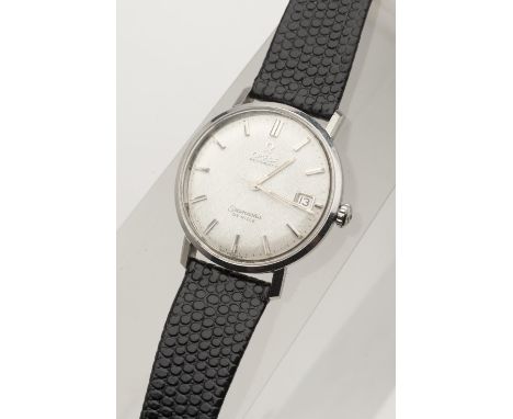 Vintage Omega Seamaster De Ville Automatic, circa 1960’s, boîtier en acier, guichet de date à 3H, waterproof.D. 34 mm.  Condi