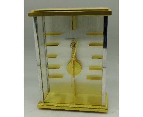 A Jaeger-LeCoultre 8 day clock, 18cm