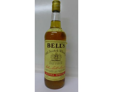 One bottle, Bell's Old Scotch Whisky