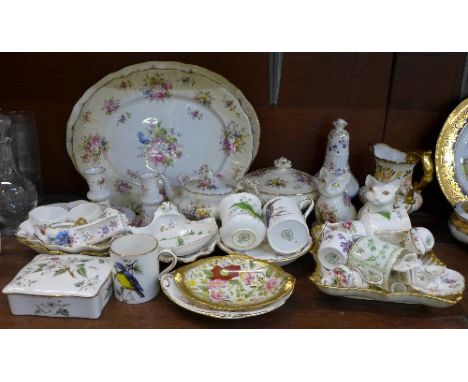 A large collection of Hammersley bone china
