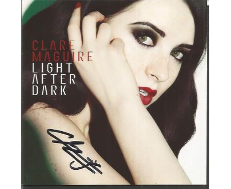 Clare Maguire signed CD Light after Dark Good condition. All signed items come with Certificate of Authenticity. Can be shipp