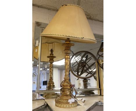 TALL TABLE LAMP WITH SHADE