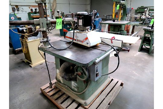 Poitras Tilting Table Saw With Power Feeder