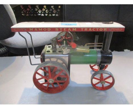 A 20th century Mamod steam tractor 