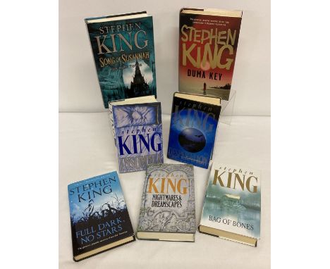 A collection of hardback novels by Stephen King to include a first edition of "Song Of Susannah".  