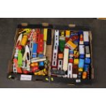 A large group of unboxed and mostly play worn vehicles including Lesney, Matchbox Series, K8 Guy