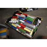 A collection of various Corgi and other unboxed buses and coaches