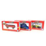 Britains Claas forage harvester No.9573; Britains four wheel trailer No.9567; and a Britains Ford
