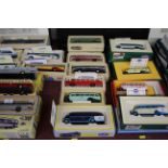 Corgi Classics Leyland Tiger for Skills Motor Coaches Ltd.; another Daimler ½ Blue Bus; Leyland