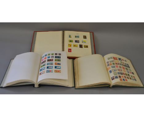 3 Stamp stock books containing a selection of World and Commonwealth stamps