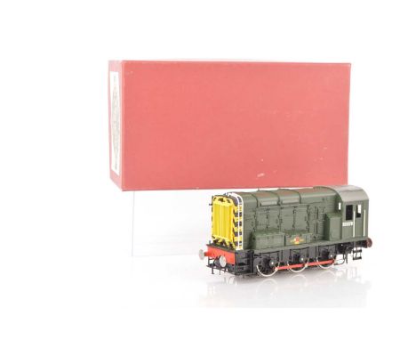 Bachmann Brassworks (Sancheng - China) Modern issue 0 Gauge 0-6-0 class 08 diesel Shunter BR lined green, No.D3870, 2-rail Fi