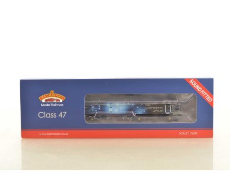 Bachmann for Rails 00 Gauge Rail Operations Group blue design Class 47/4 47812 Diesel Locomotive with Sound, in original box,