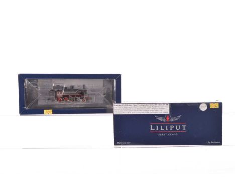 Liliput (Bachmann) HO Gauge L109108 Prussian T9 DR Class BR91 2-6-0T Tank engine repainted in Western USSR lined black Livery