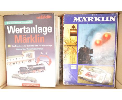 Marklin Catalogues and other related Literature (qty), mostly relating to HO Gauge trains, with approx. 20 different catalogu