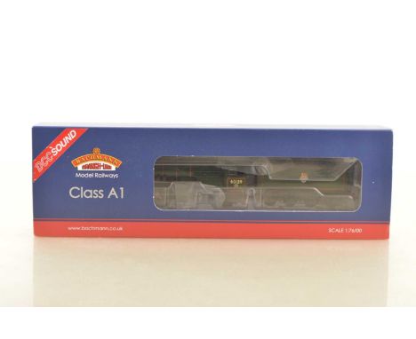 Bachmann 00 Gauge 32-551DS BR green Class A1 60139 'Sea Eagle' Locomotive and Tender with Sound,  in original box, E, appears