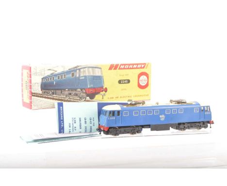 Hornby-Dublo 00 Gauge 2-Rail uncommon Boxed 2245 BR blue 3,300 HP Electric Locomotive E3002, with Maintenance  Instructions u