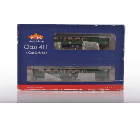 Bachmann boxed 00 Gauge 31-425A BR blue Class 416 4-Car 4-CEP EMU Unit 7141 21DCC, comprising Driving Motor Coach and Trailer