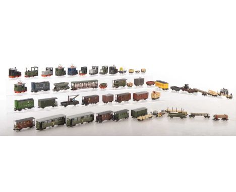 Jouef Playcraft Eggerbahn 009/HOe Gauge Locomotives and Rolling Stock (50),  comprising 0-4-0, Steam Locomotive 'Steatite', N
