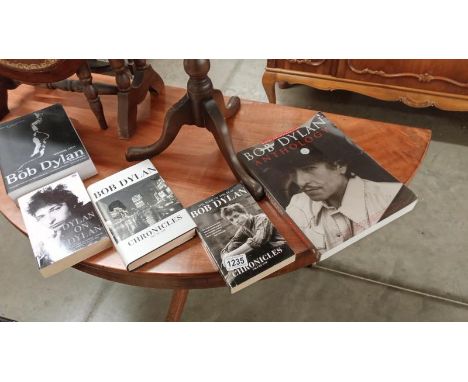 4 Bob Dylan books