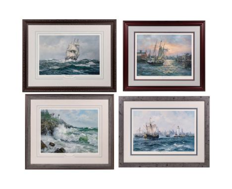 Charles Vickery (American, 1913-1998) Offset Lithograph Assortment  (4) items, all pencil signed lower right including 'The D