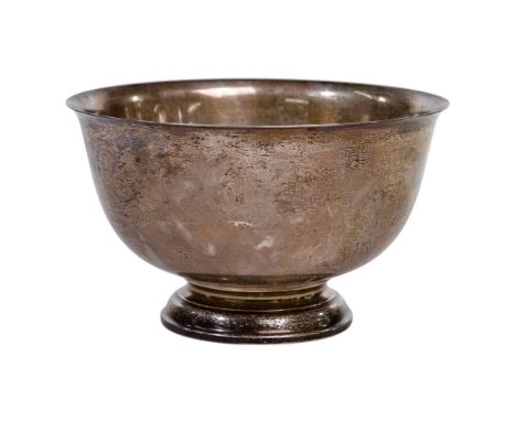 Frank M Whiting Sterling Silver 'Revere' Bowl  Pattern #H670, marked on underside  Height: 6 inches, Diameter: 10 inchesWeigh