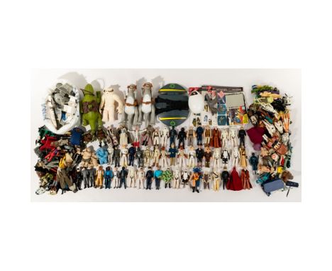 Star Wars and Star Trek Action Figure Assortment  Approximately (11) pounds of action figures, primarily Star Wars, some Star