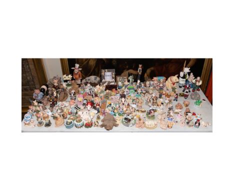 Pig Figurine Assortment  Approximately (120) items including signed Cairn Studio by Tim Wolfe, Pig Invasion, Pigling the Pog,