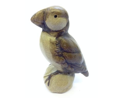 A Poole stoneware model of a Puffin, originally from a design of Barbara Linley Adams for Poole Pottery and reputedly produce