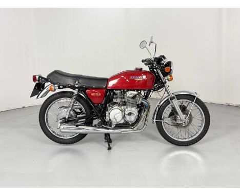 Registration: KDM840N VIN: CB400F1025926 Milage Showing: Transmission:  MOT: ExemptFirst registered May 1975 this 408cc CB mo