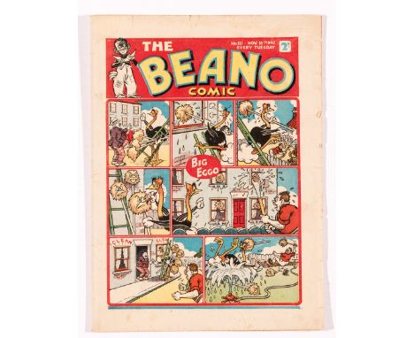 Beano 121 (1941). Propaganda war issue. Lord Snooty captures Hitler in Snitchy and Snatchy's secret plane. Bright covers, cre