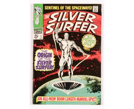 Silver Surfer comics 1 (1968). Very light pence stamp [fn]. No Reserve