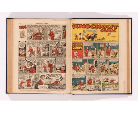 Knockout  (1948) 462-513. Complete year in bound volume. Starring Sexton Blake's illustrated adventures, Stonehenge Kit, The 