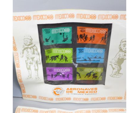 A large collection of United Nations First Day Covers with multiple examples of each, all collected by a high ranking member 