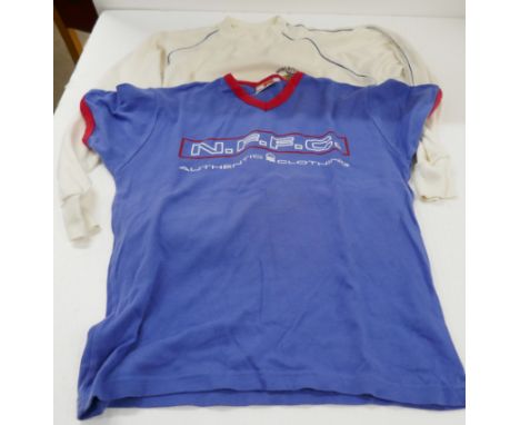 Four vintage Nottingham Forest t-shirts, some from 1970s and a World Cup España 1982 t-shirt