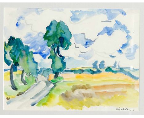 Gerhard Kirchheim (1893-1979), Berliner Expressionist der verschollenen Generation. Landschaftsbilder. Freundschaft mit Pechs