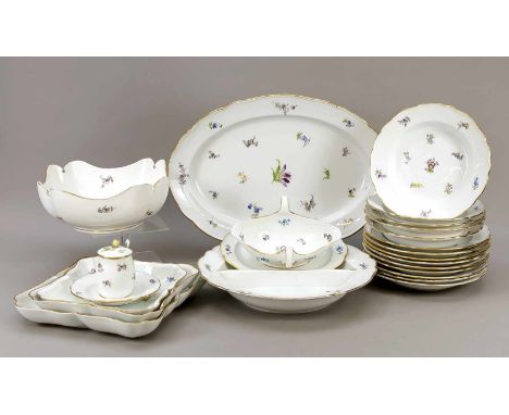 Soup Plates Meissen NEW CUTOUT II choice Wine Leaf 