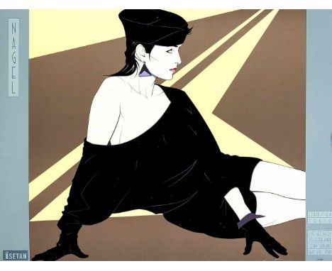 Patrick Nagel (1945-1984), Konvolut von drei Farbserigraphien auf leichtme Karton mit Frauen im ikonischen Stil der 80er Jahr