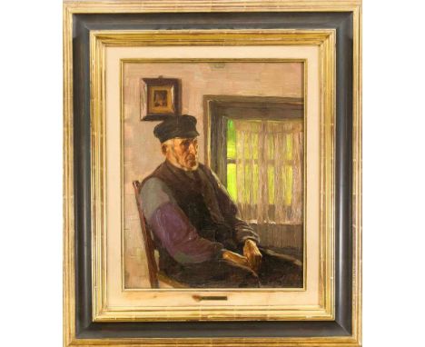 Piet Leysing (1885-1933), niederländischer Landschafts- u. Genremaler der Düsseldorfer Schule, studierte a. d. Kunstakademie 